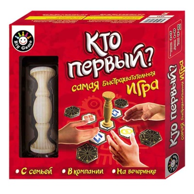 Настольная игра Кто первый? Ranok 12120033Р
